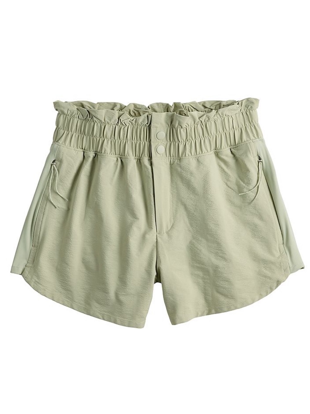 FLX High Waisted Paper Bag Waist shorts